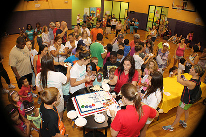 The NW Hillsborough Y celebrated their 10th anniversary with a free community party. Courtesy: Light Ray Photography.